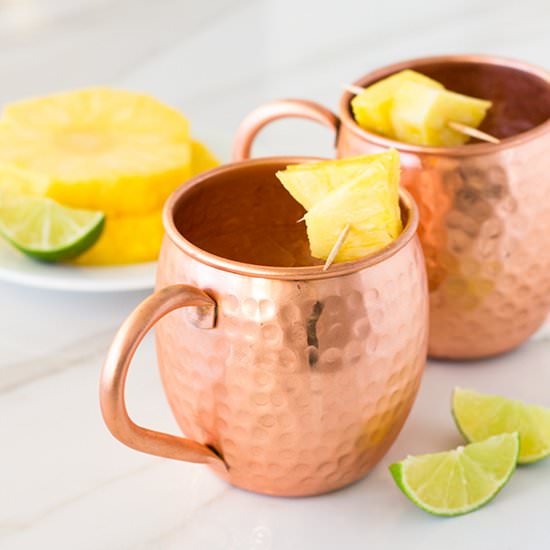 Pineapple Moscow Mule