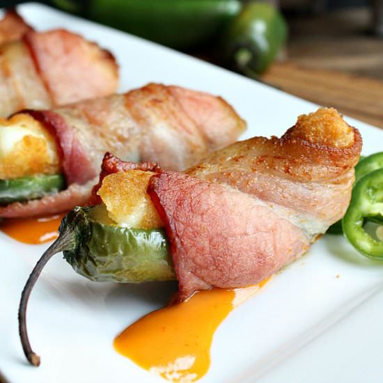 Bacon Wrapped Jalapeno Poppers