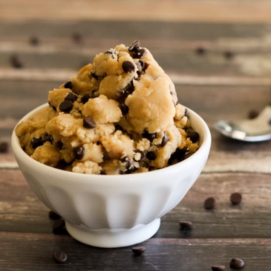 GF Edible Cookie Dough (Eggless)