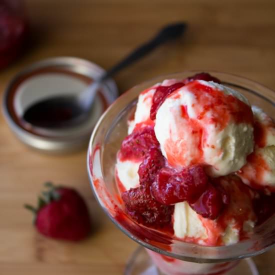 Strawberry Sundae Sauce