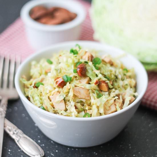 Crunchy Sesame Chicken Slaw