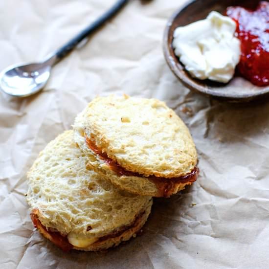 Homemade Baked “Uncrustables”