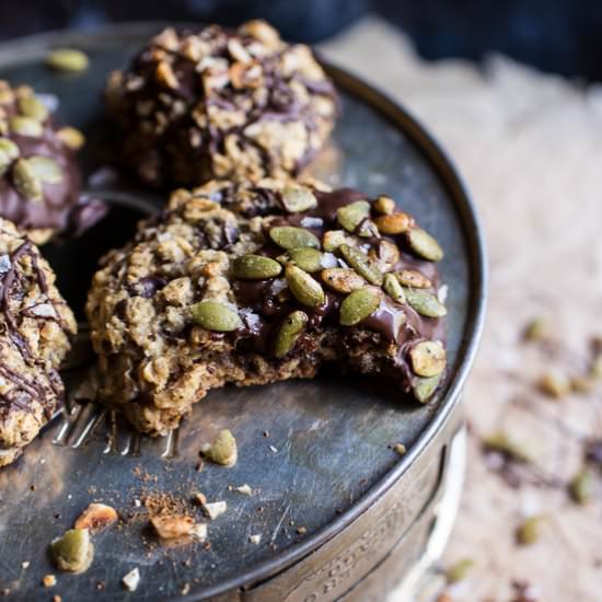 Healthy Harvest Oatmeal Cookies