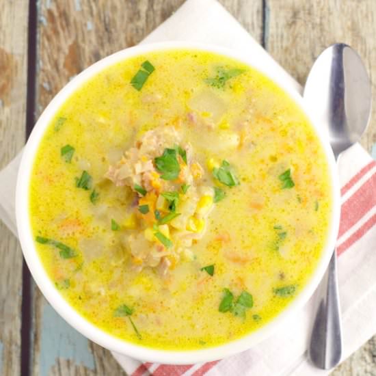 Cheddar Ham Chowder