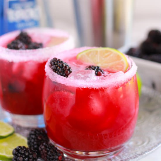 Blackberry Lime Margaritas