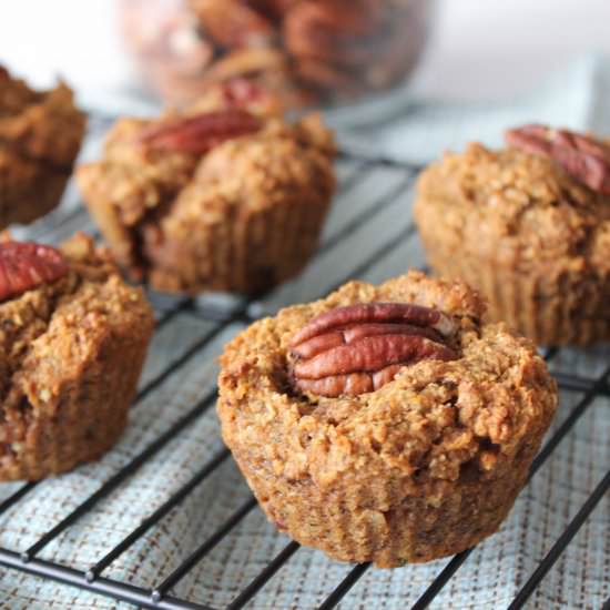 Apple, Carrot, Almond Butter Muffin