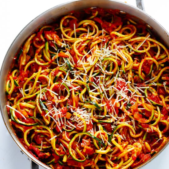 Zoodles Marinara