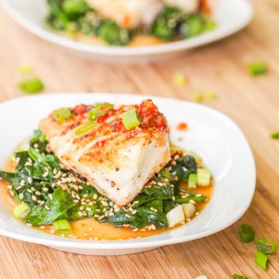 Seared Chilean Sea Bass