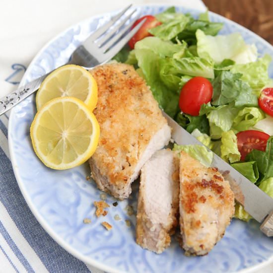 Parmesan Baked Pork Chops