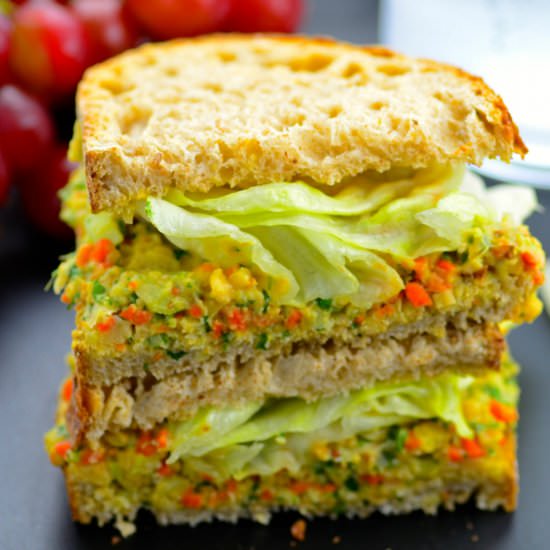 Smashed Chickpea Salad