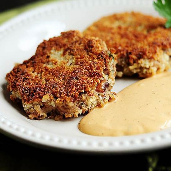 Black Eyed Pea Cakes