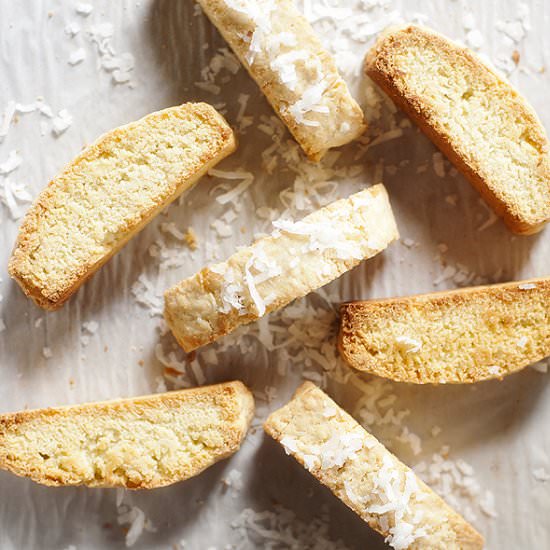 Coconut Biscotti