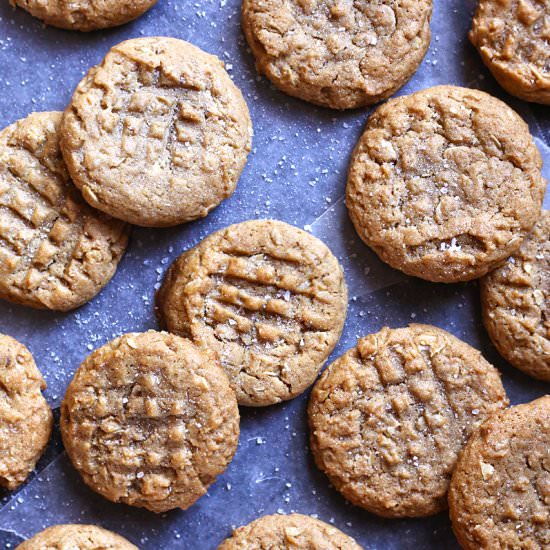 Peanut Butter & Honey Cookies