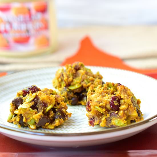 Vegan Pumpkin Granola Cookies
