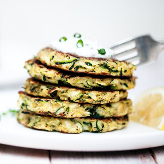Crispy Zucchini Fritters