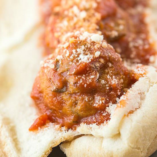 Copycat Subway Meatball Marinara