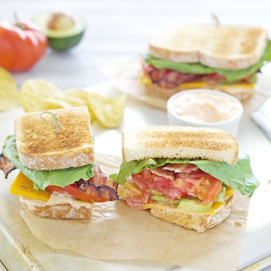 Avocado BLT with Spicy Aioli