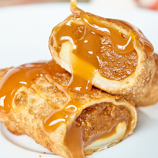 Pumpkin Pie Egg Rolls
