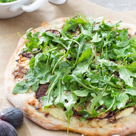 Fig Pizza with Arugula