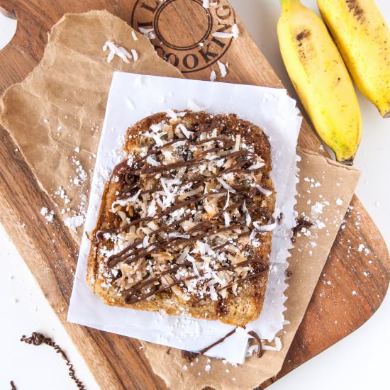 Crunchy Nutella French Toast