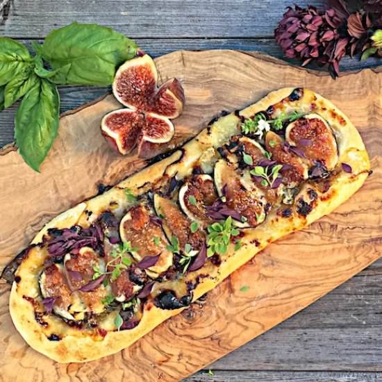 Flatbread with Fresh Figs