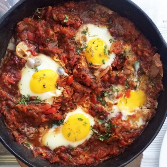 Shakshouka: Middle Eastern Eggs