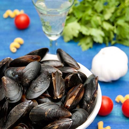 Pasta con le Cozze – Pasta with Mussels