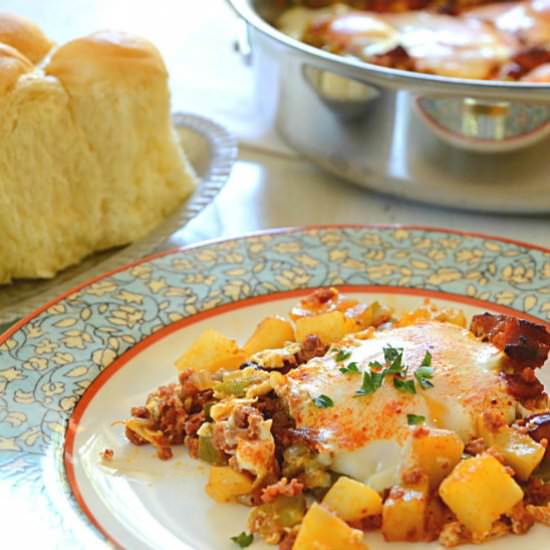 Portuguese Linguica & Chouriço Hash