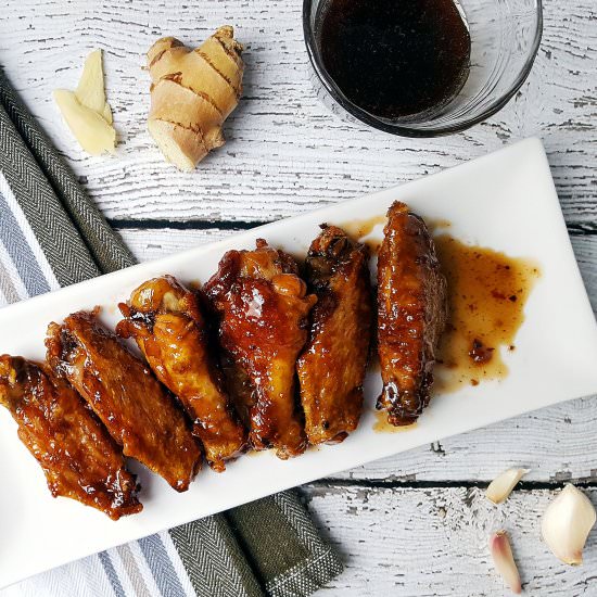 Soy Free Teriyaki Chicken Wings
