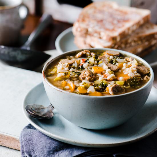 Tuscan Barley Soup
