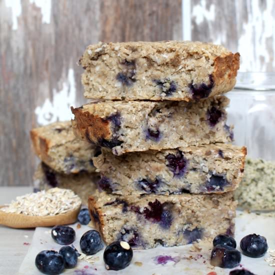 Blueberry Oatmeal Breakfast Bars
