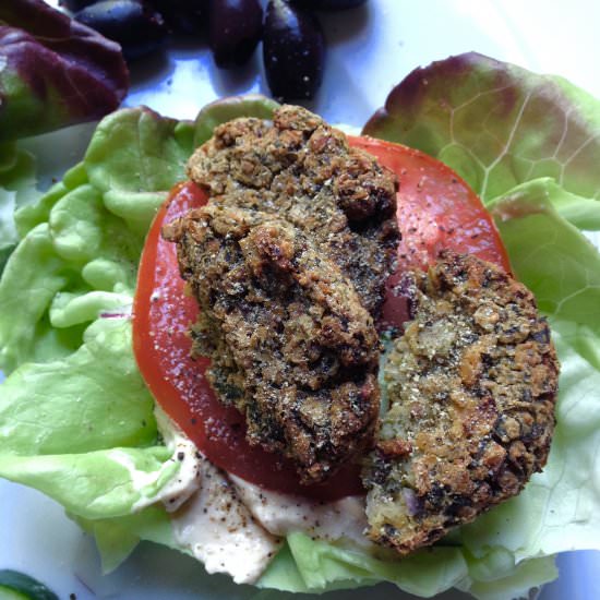 Baked NOT Fried Falafel