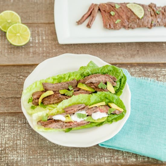 Easy Marinated Grilled Steak Tacos