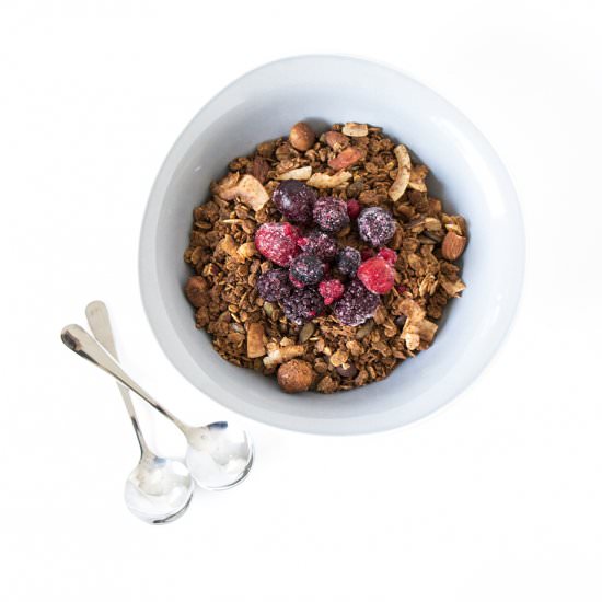Nutty Vanilla Granola