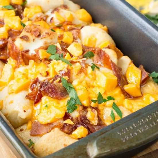Bacon Cheese Pull Apart Bread