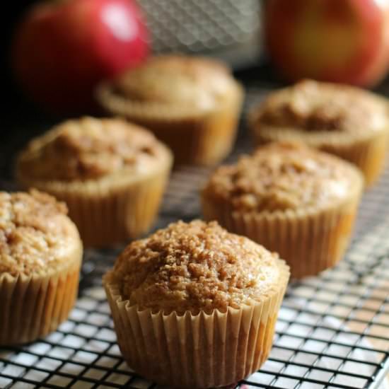 Cinnamon & Brown Sugar Apple Muffin