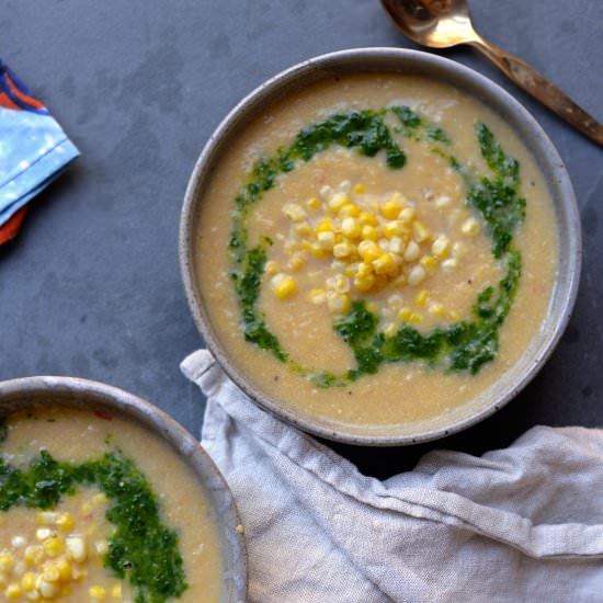 Corn Coconut Chowder