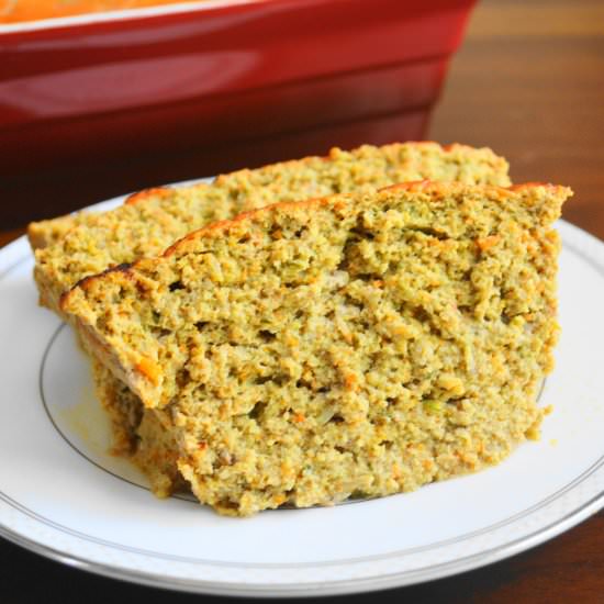 Turkey Veggie Meatloaf