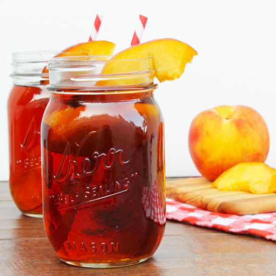 Grown Up Peach Iced Tea
