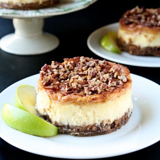 Apple Pecan Cheesecake