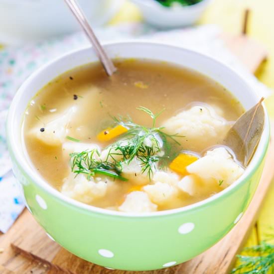 Light Vegetable Soup