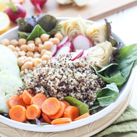 Cleansing Tri-Color Quinoa Salad