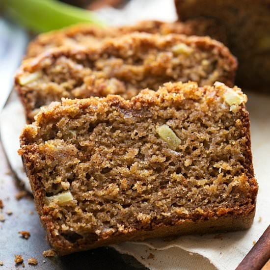 Healthier Applesauce Spice Bread