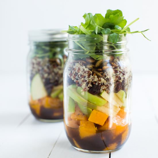 Fall Mason Jar Salad