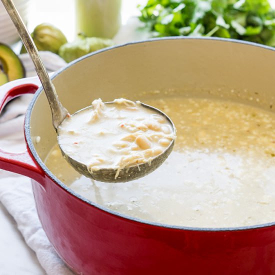 Smoky White Chicken Chili