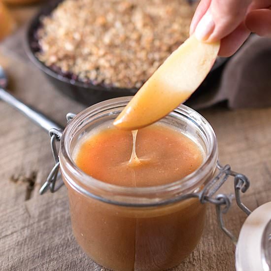 Apple Spiced Caramel Sauce