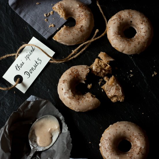 Chai Spice Donuts