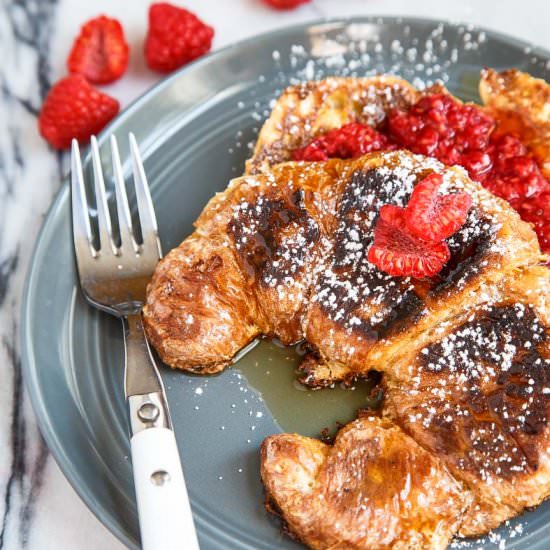 Croissant French Toast
