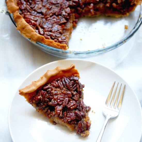 Aunt Jo’s pecan pie