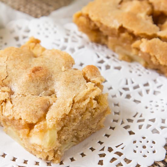 Apple Blondies